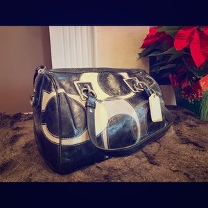 Coach Satchel with shoulder straps